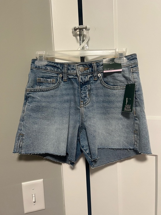 wild fable Pants - wild fable Light Blue Denim Cutoff Shorts
